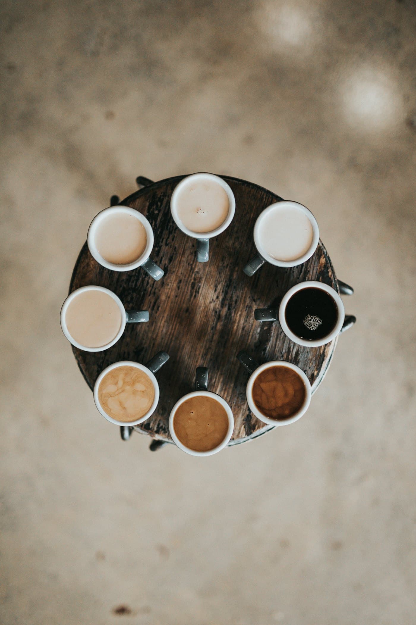 Friends toasting with coffee cups